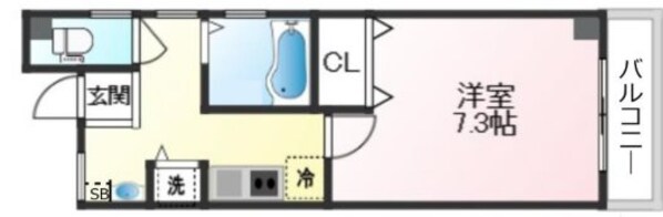 ラムール西山町の物件間取画像